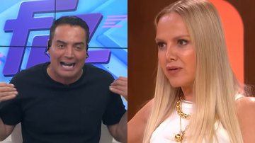 Leo Dias falou sobre uma conversa que recebeu com Eliana após brigar com Cariúcha - Reprodução/SBT/GNT