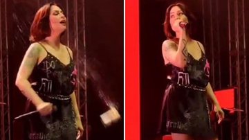 Pitty enfrenta mulher que arremessou bebida - Reprodução/Instagram