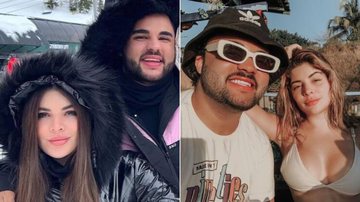 Montagem de fotos de Gkay e Lucas Guedez - Foto: Reprodução/Instagram