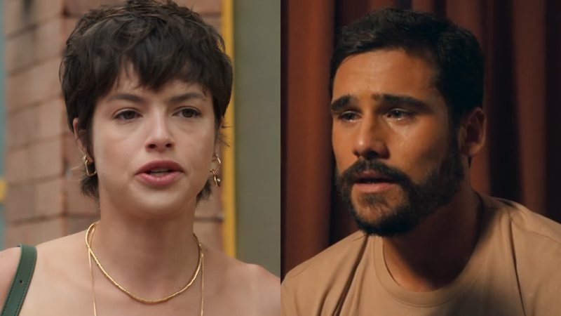 Luma (Agatha Moreira) e Rudá (Nicolas Prattes) de Mania de Você - Reprodução/Globo