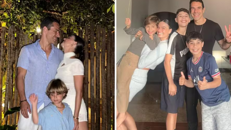 Marcus Buaiz celebra aniversário do enteado, Rael, filho de Isis Valverde - Reprodução/ Instagram