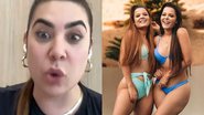 Naiara Azevedo falou sobre os boatos de rivalidade com Maiara e Maraisa - Reprodução/SBT/Instagram