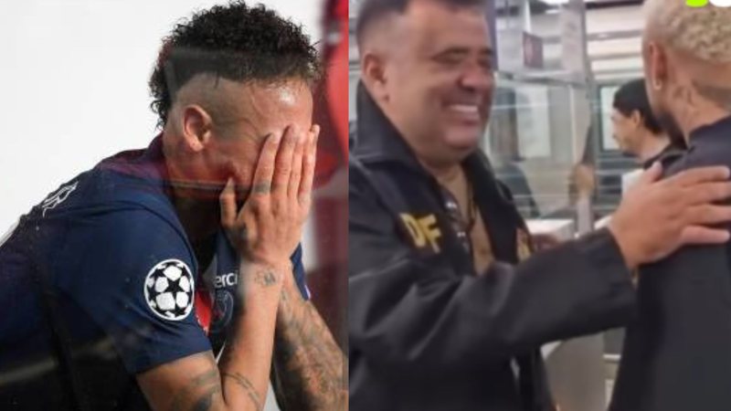 Agente da Polícia Federal aborda Neymar com pergunta inusitada; confira! - Getty imagens/Anadolu // Reprodução/Instagram