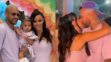 Neymar e Bruna Biancardi esbanjam romance em festa luxuosa de Mavie; veja detalhes! - Reprodução/Instagram