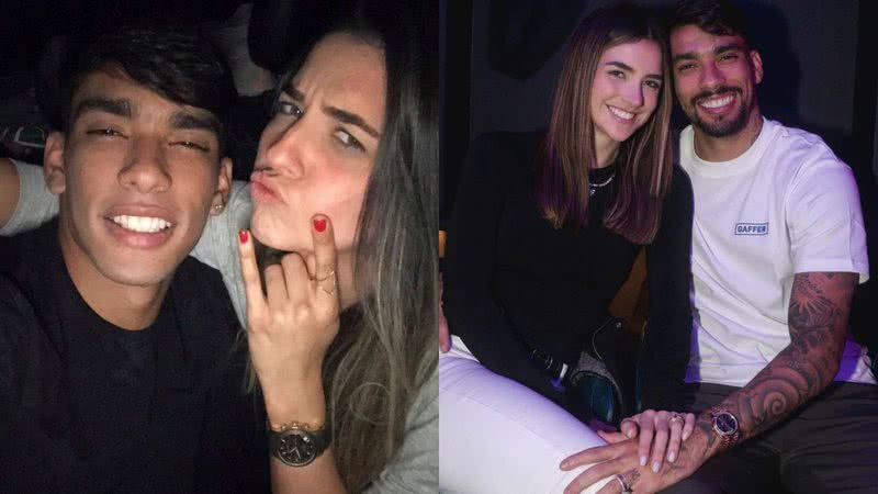 O jogador Lucas Paquetá comemora 6 anos casado com Duda Fournier - Reprodução/ Imstagram