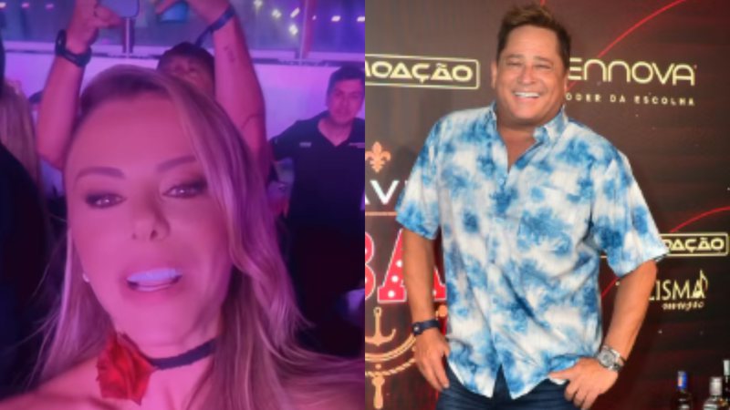 Poliana Rocha usa look temático para Festa Cabaré - Reprodução/ Instagram e Eduardo Martins/ Brazil News