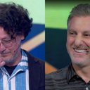 Rodrigo Mutuca e Luciano Huck no Quem Quer Ser um Milionário, quadro do Domingão com Huck - Reprodução/Globo