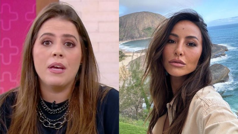 Sabrina Sato se emociona com recado de Tati Machado: 'Sintam-se abraçados' - Reprodução/Globo e Reprodução/Instagram