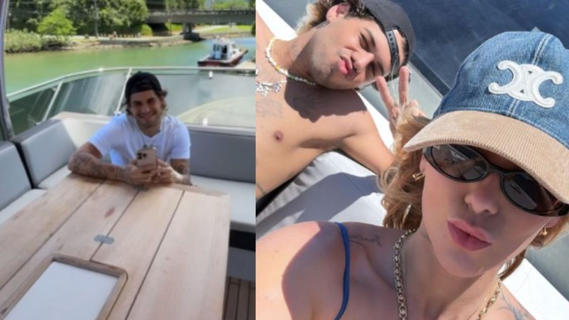 Se mimou: Virginia leva filhos para passeio em barco de luxo em Mangaratiba - Reprodução/Instagram