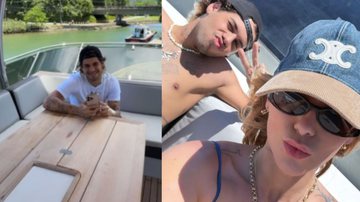 Se mimou: Virginia leva filhos para passeio em barco de luxo em Mangaratiba - Reprodução/Instagram