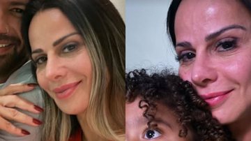 Em família, Viviane Araújo se declara em rara aparição com o marido e filho: 'Tem mais' - Reprodução/Instagram