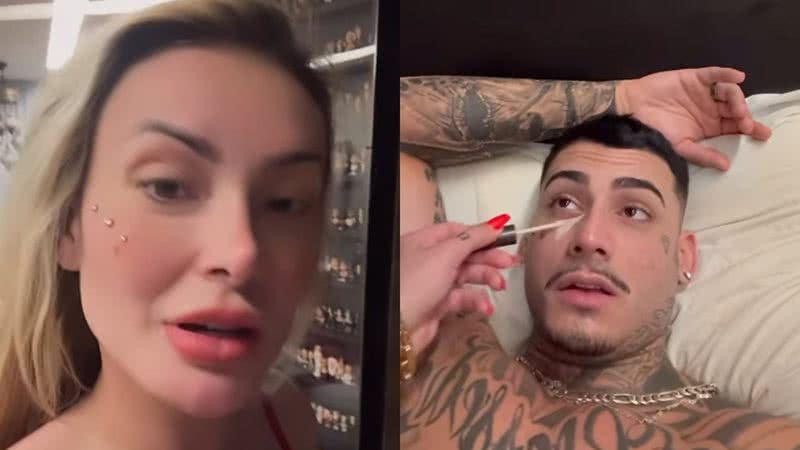 Andressa Urach e Cassiano França - Reprodução/Instagram