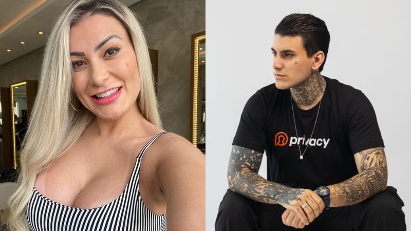 Andressa Urach e o filho, Arthur Urach - Reprodução/Instagram