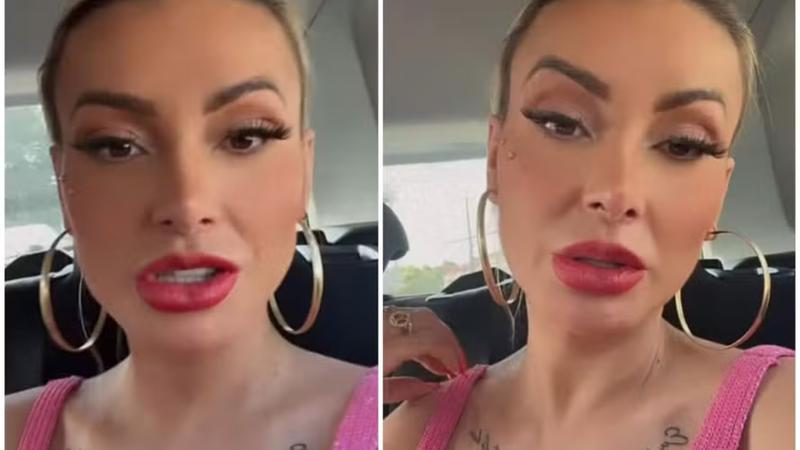 Andressa Urach cancela gravação de vídeo íntimo de última hora: 'Meu corpo' - Reprodução/ Instagram