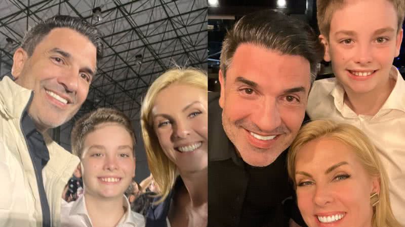 Com Edu Guedes, Ana Hickmann celebra momento especial e se declara a filho - Reprodução/Instagram