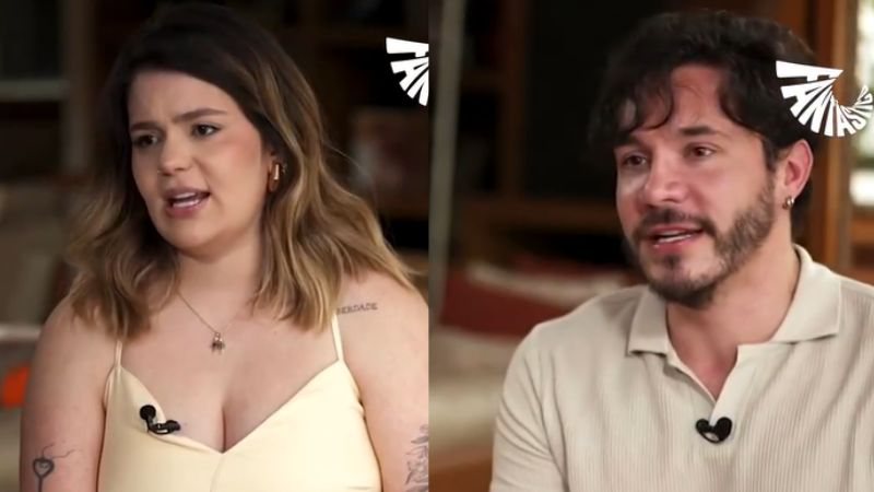 Viih Tube e Eliezer descobriram a doença de Ravi, diagnosticado com enterocolite. bebê de um mês foi internado no hospital - Reprodução/Instagram/Globo