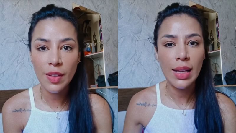 Ex-esposa de Hulk Magrelo se manifesta nas redes sociais; modelo acusa humorista de agressão - Reprodução/Instagram