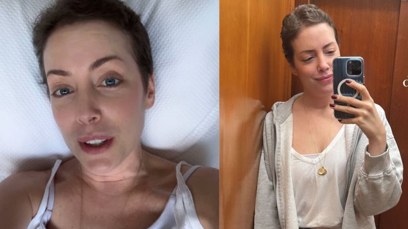 Fabiana Justus celebra último ciclo de tratamento contra leucemia: 'Medula limpa' - Reprodução/ Instagram