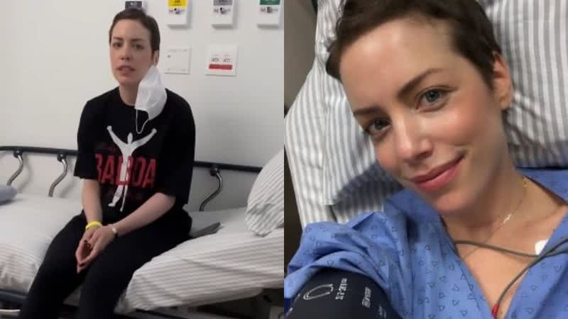 Na luta contra o câncer, Fabiana Justus surge novamente no hospital - Reprodução/ Instagram