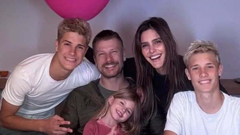 Fernanda Lima expõe conversa com os filhos - Reprodução