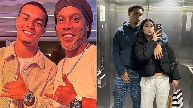 Com a esposa grávida, filho de Ronaldinho Gaúcho abre o coração: 'Ansioso' - Reprodução/Instagram