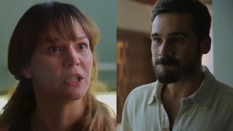 Filipa (Joana de Verona) e Rudá (Nicolas Prattes) de Mania de Você - Reprodução/Globo