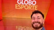 Fred Bruno emociona ao ser confirmado como apresentador do Globo Esporte: ‘Surreal’ - Divulgação/Globo