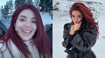 Aventura congelante: Gkay passa sufoco na neve e desabafa: 'Que ódio!' - Reprodução/Instagram