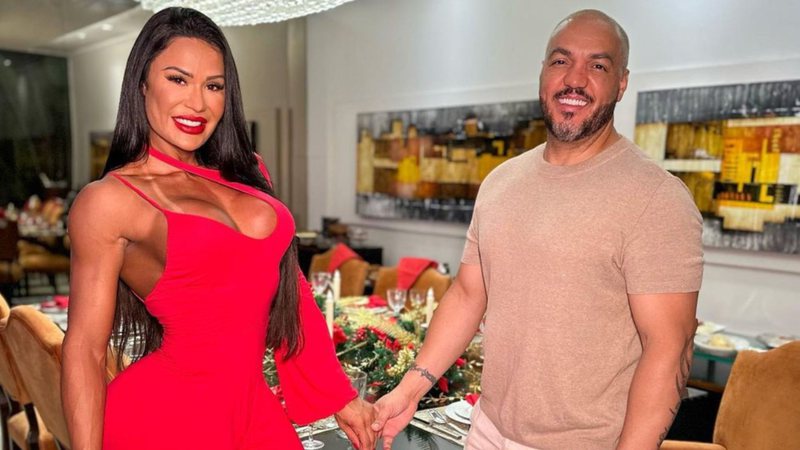 Gracyanne Barbosa explica motivo para passar Natal com Belo - Reprodução/Instagram