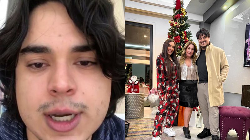 Igor Camargo passou o natal ao lado de Zilu e a esposa - Reprodução/Instagram