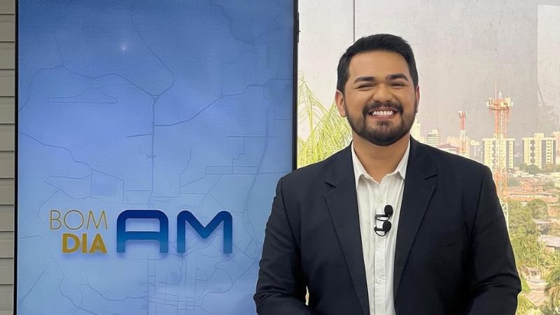 Breno Cabral, jornalista e âncora do programa 'Bom dia, Amazonas' - Reprodução/Instagram