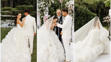 Larissa Manoela divulga fotos inéditas do terceiro casamento com André Luiz Frambach - Reprodução/ Instagram