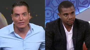 Leo Dias e Davi Brito - Reprodução/SBT/Globo