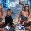 Luana Piovani se estressa com fãs em praia do RJ: ‘Já deu, né?’