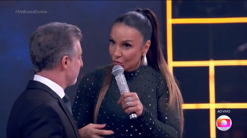 Luciano Huck e Ivete Sangalo no Melhores do Ano - Reprodução/Globo