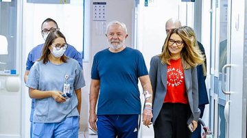 Presidente Lula recebeu alta hospitalar neste domingo (15/02) - Reprodução/Instagram