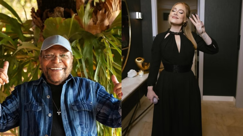 Adele tem que retirar música de plataformas após processo de plágio em música de Martinho da Vila - Reprodução/ Instagram