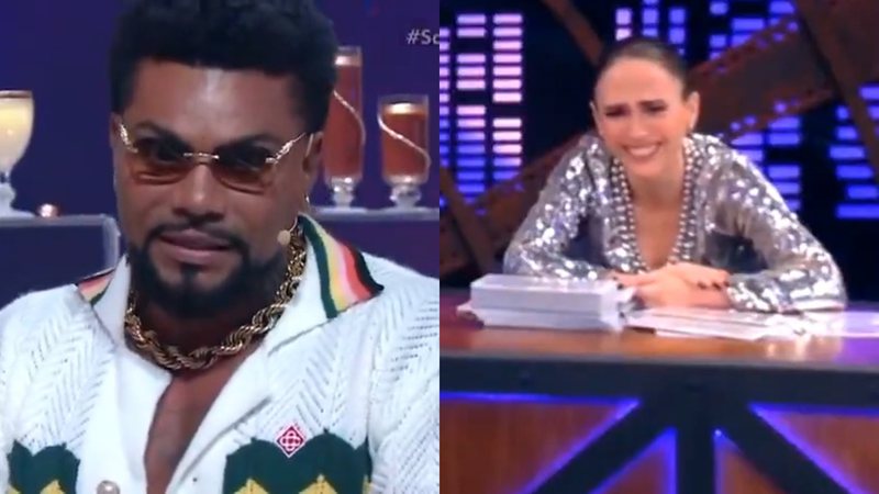 Naldo Benny criticou Tatá Werneck - Reprodução/SBT/Multishow