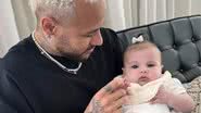 Qual é o estado de saúde de Helena, filha mais nova de Neymar após ida ao médico? - Reprodução/Instagram