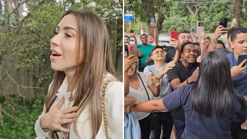 Patrícia Abravanel é ovacionada ao chegar na Globo para o 'Melhores do Ano': 'Que lindo' - Reprodução/Instagram