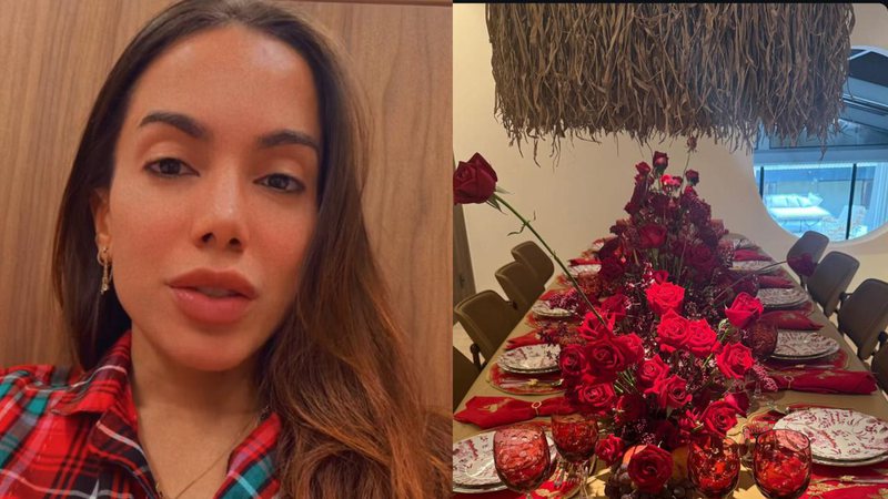 Quanto custa a louça que Anitta escolheu para a ceia de Natal? Valor surpreende - Reprodução/ Instagram