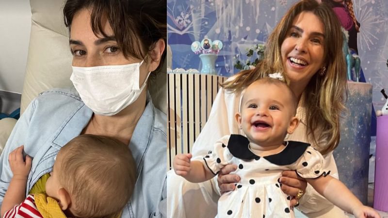 Fernanda Paes Leme atualiza estado de saúde de Pilar, de 8 meses; atriz explica que levou a bebê ao hospital na véspera do Natal - Reprodução/Instagram