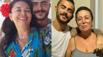 A ex-BBB Tereza Souza com o filho caçula Ettory David, que luta contra as drogas - Reprodução/Instagram