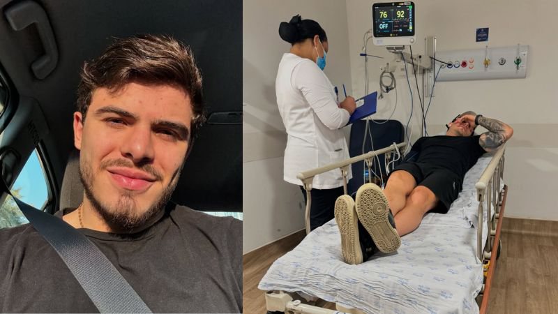 Thomaz Costa é internado às pressas; segundo sua mãe, ator passará por cirurgia - Reprodução/Instagram