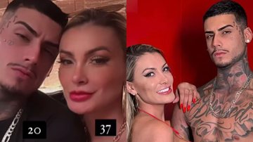 Andressa Urach falou sobre a diferença de idade entre ela e o namorado - Reprodução/Instagram