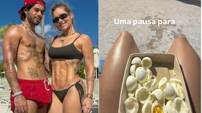 Virginia Fonseca leva ovos para praia, e segue dieta polêmica - Reprodução/ Instagram