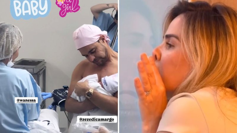 Wanessa Camargo entra na sala de parto de Graciele Lacerda - Reprodução/Instagram