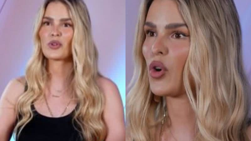 Yasmin Brunet teria premeditado embate com sister na seletiva do 'BBB 24' - Reprodução/Globo