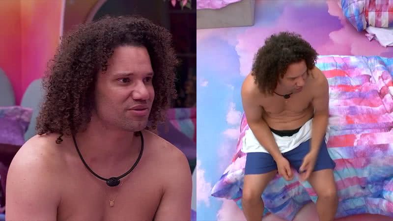 Maycon revelou que não irá ceder sua cama no BBB 24 - Reprodução/Globo