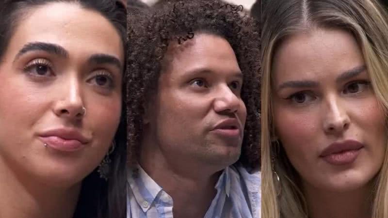 BBB 24: Giovanna, Maycon ou Yasmin? Enquetes indicam eliminação vergonhosa - Reprodução/Globo